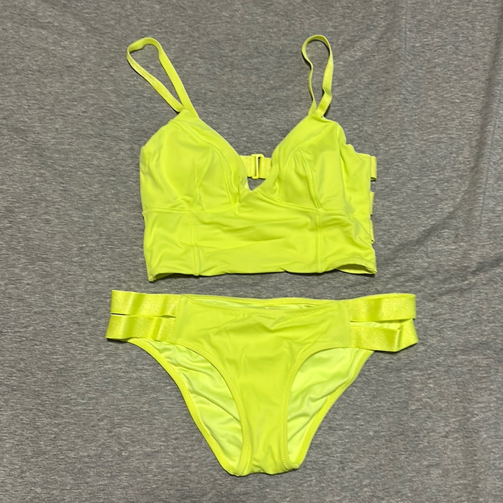 Victoria’s Secret neon swimsuit bikini